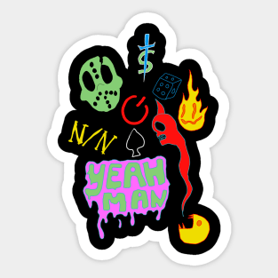 Streetwear Art Style CC001 Sticker